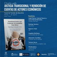 Flyer for Book Launch, Colombia